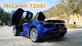 The 2019 Aurora Blue McLaren 720S
