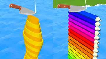 Flappy Slice! Very Satisfying And Relaxing ASMR Slicing Game