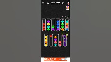 Ball Sort   Level 4878