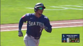Jorge Polanco's 2nd homer of 2025 is a 2-run shot