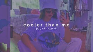mike posner - cooler than me (slowed + reverb) Resimi