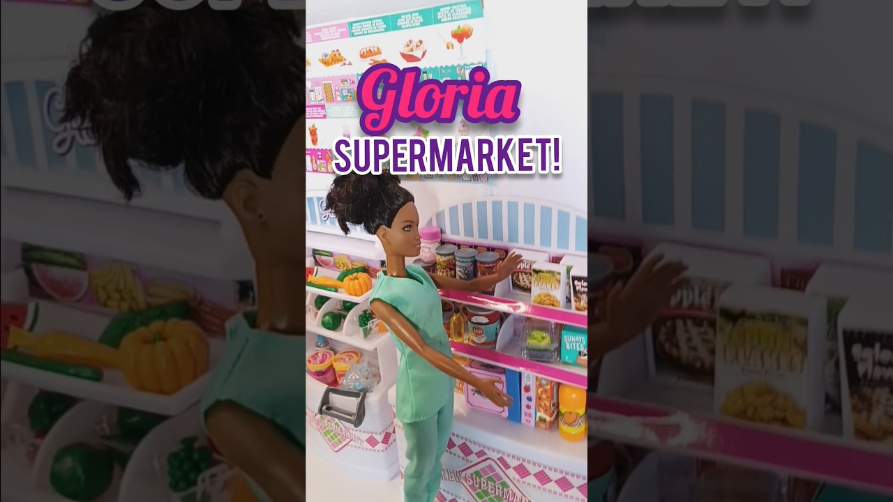 My latest build! Doll Supermarket by Gloria playsets! I love it!! ❤️