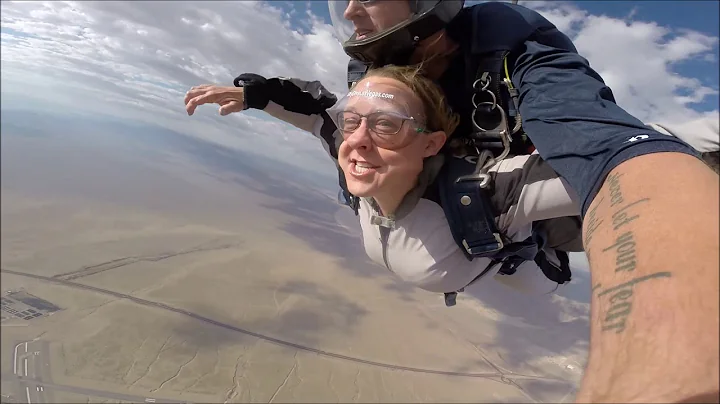 Patricia's Skydiving adventure