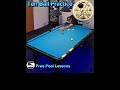 10 Ball break shot w/tip locator (Free Pool Lessons)