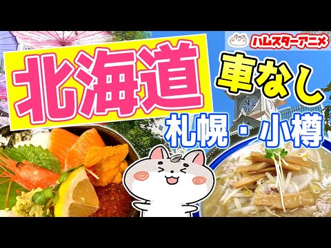 【北海道】札幌・小樽　車なしの旅！【旅行】