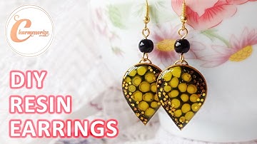 UV レジン | DIY UV Resin Craft & Accessories |No mold Make your own Bezel Frame | Step By Step Tutorial