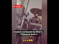 DRUMMER and BASSIST Go WILD🔥 in Shed Rehearsal #viralvideo #drums #drumshed #viralshorts