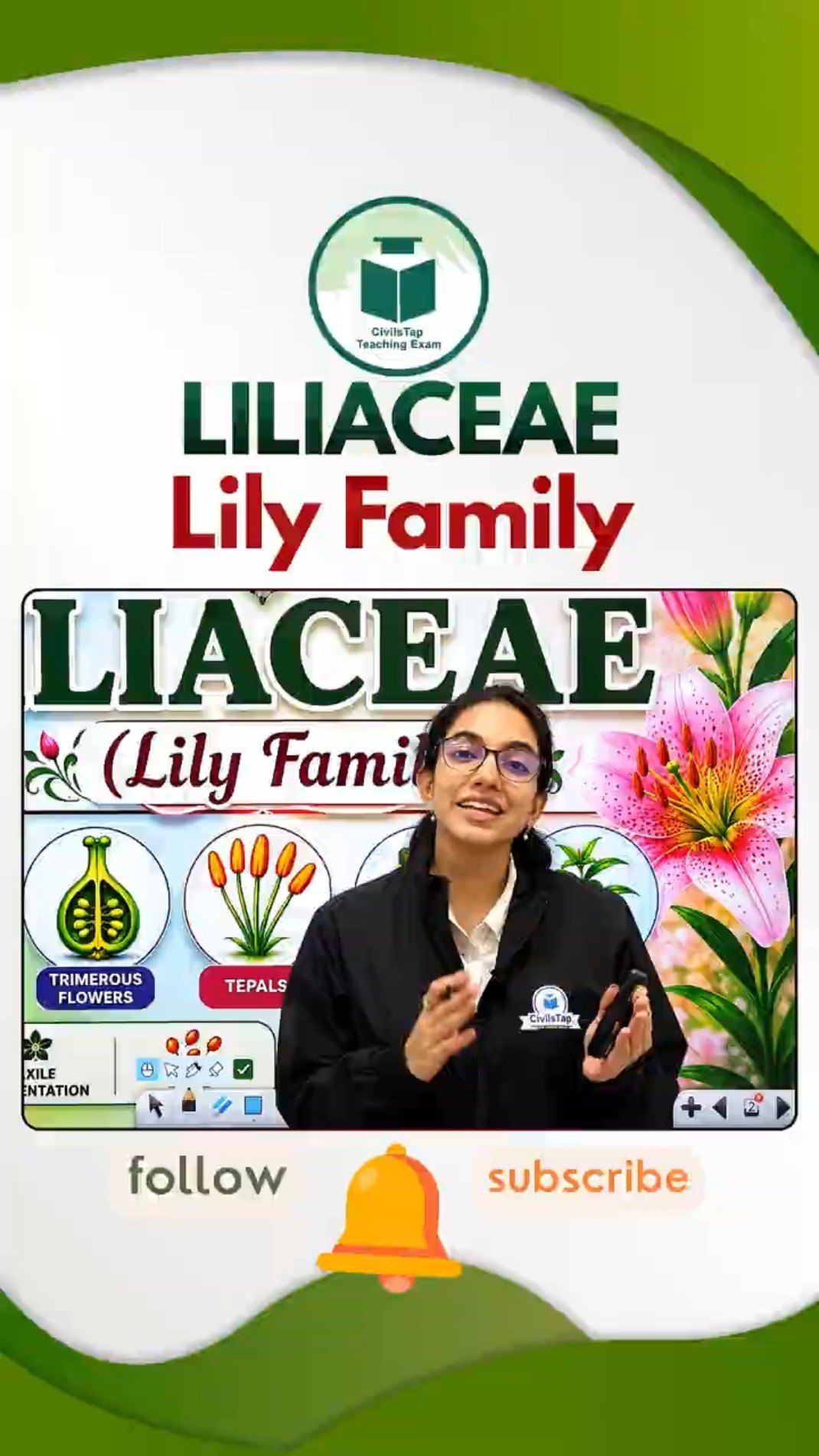 Liliaceae (Lily Family) 🌿 Easy Trick to Remember - YouTube