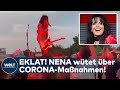 NENA SORGT FÜR EKLAT: Popsängerin wütet während ihres Konzerts in Berlin wegen der Corona-Maßnahmen