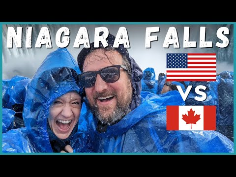 💦 Which is Better: Niagara Falls, Canada or USA? Our Road Trip Continues! | Newstates, eh? 🍁 Ep. 7