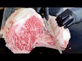 特上霜降り肉の解体しながら、お肉業界の闇について語る 【黒毛和牛リブロースの小割りと肉磨き】