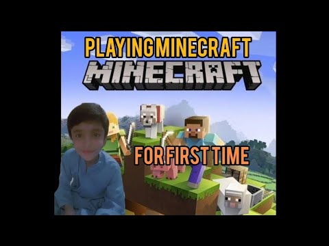 playing Minecraft for the first time - YouTube
