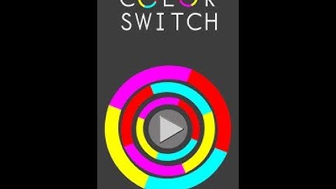 Playing Color Switch In SWOOP Mode