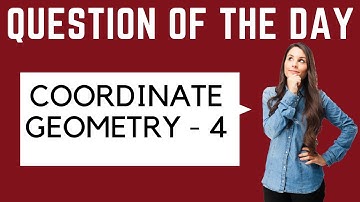 GRE Maths Question of the Day: Coordinate Geometry - 4  #GREKing #GREMaths