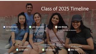 Class of 2025 Virtual Info Session Presentation