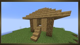 minecraft chicken coop build easy
