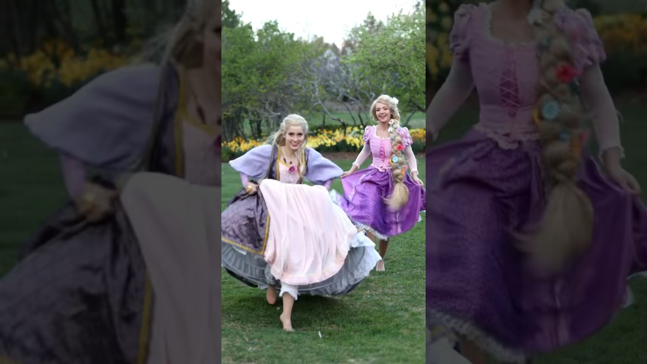 The Rapunzel distribution system strikes again ✨ w/ @halcybella 💜