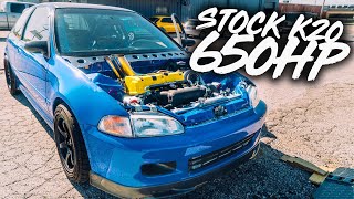 The Most Power Weve Ever Made On A Stock K20 Turbo