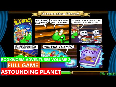 Bookworm Adventures Volume 2 Book 6 - Astounding Planet Walkthrough FULL GAME - No Commentary
