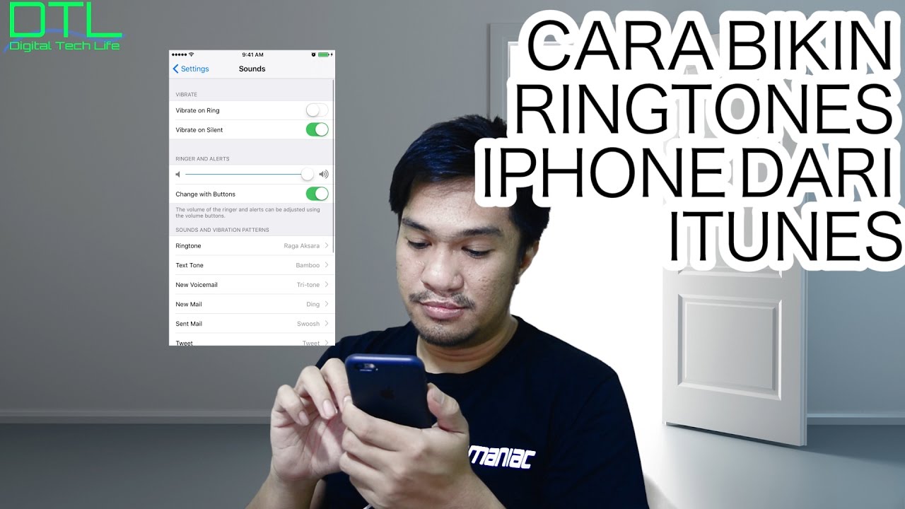 Tutorial Bikin Ringtones Iphone Dari Itunes Digital Tech Life Youtube