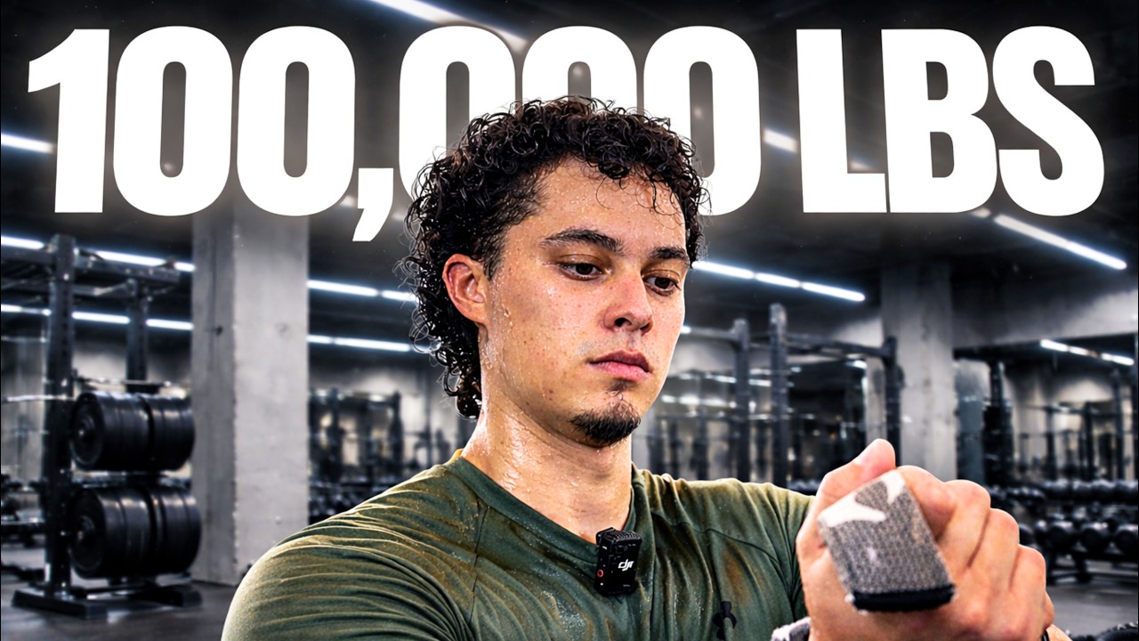 I Have To Lift 100,000LBS Or I Can't Leave The Gym! - YouTube