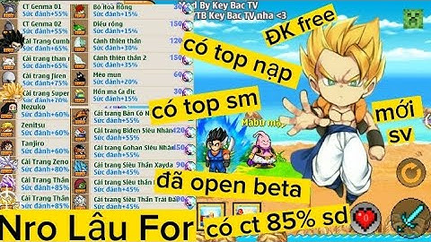 Nro Lậu Mới Nhất - Nro For Lậu Mới đã open beta có ct 85% sd có boss mới có top nạp có top sm