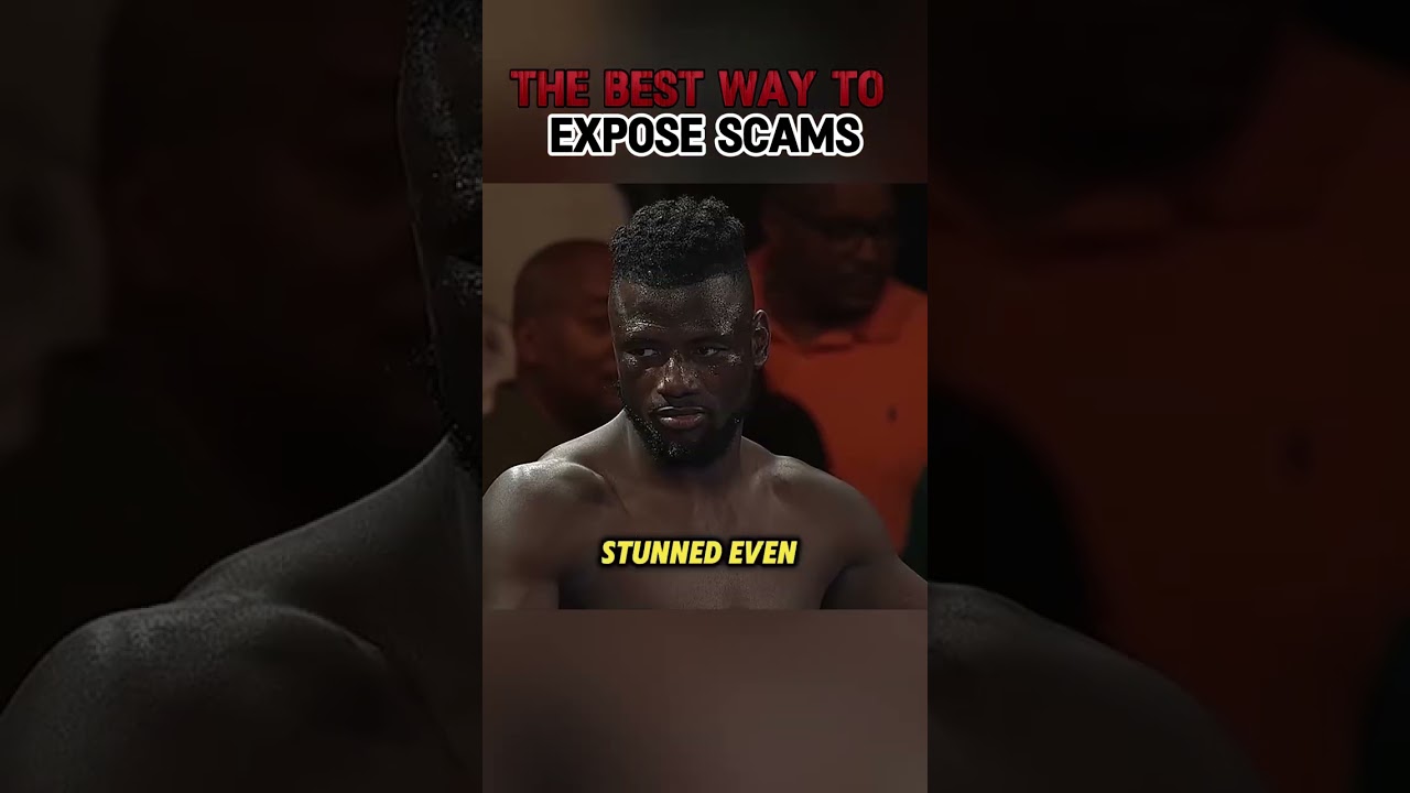 The best way to expose scams