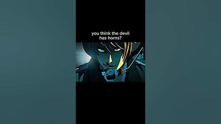 he’s the devil in disguise…