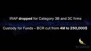 FSRA’s Prudential Review 2025 - 10 Leaves