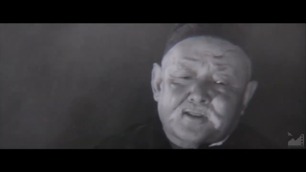 Kyrgyz epic poem   Manas historic performance from Soviet documentary