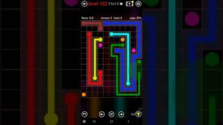 How To Solve Flow Free 11x14 Mega Mania Pack Level 182 Board Walk Through Solution Walkthrough