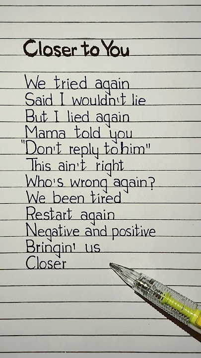 jungkook closer to you lyrics ( requested) #jungkook #closertoyou #lyrics