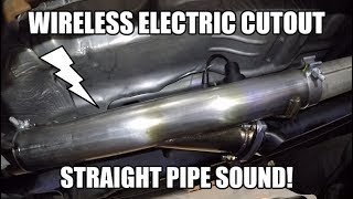 INSTALLING AN ELECTRIC CUTOUT ON YOUR EXHAUST  RAM 1500 HEMI  HOW TO DIY