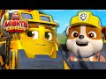 Build It with Brock and Rubble! 🚜 Mighty Express Trains + Paw Patrol #16 - Mighty Express Official