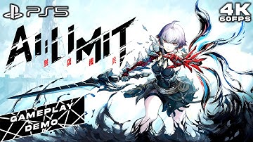 AI LIMIT PS5 GAMEPLAY DEMO - ANIME SOULSLIKE GAME (4K60FPS)