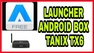 ATV Laucher Android Box  Tv Tanix  Tx6 UI/UX screenshot 3