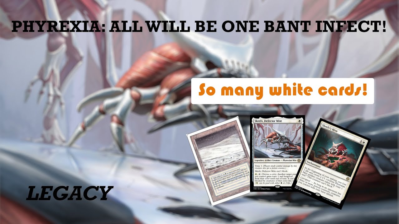 New Legacy Bant Infect build with Phyrexia All Will Be One upgrades