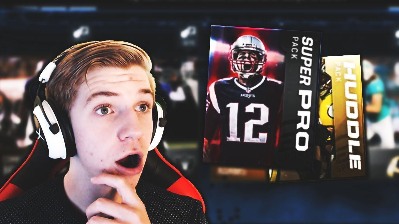 NEW SUPER PRO PACK AND HUDDLE PACK OPENING! Madden Mobile 18 Pack Opening