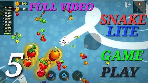 Snake Lite - Gameplay Walkthrough Android IOS [ Game Video Arfaz ] Part - 5 #gamevideoarfaz #gaming