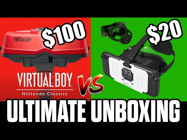 $100 Virtual Boy vs $20 Amazon VR: The Result is Shocking! - YouTube