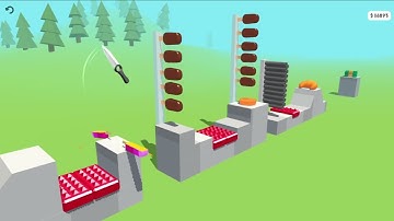 Very satisfying and relaxing ASMR slicing game / Slice it All Level 451-453