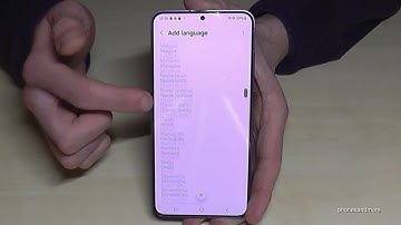 Samsung Galaxy S24 Plus: How to change the language? (also the local dialect)
