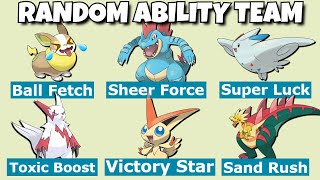 Pokemon Showdown but I USE A RANDOM ABILITY GENERATOR!