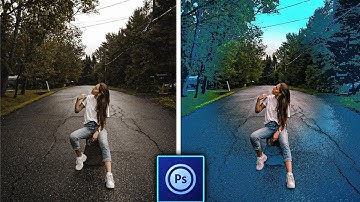 PS Touch Tutorial - Create a Color Fade Photo Effect in ps touch/android