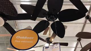 Ceiling Fan Display at Lowes (2019)