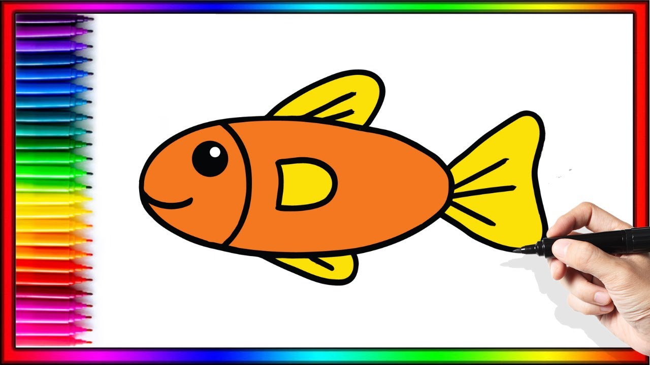 How to Draw a Cartoon Fish