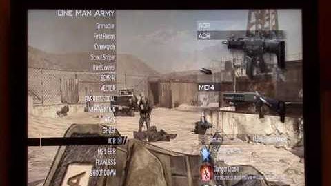 MW2 One man army pro glitch