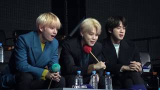 190106 골든디스크어워즈 GDA Reaction to Stray Kids 방탄소년단 지민 대기석 직캠 BTS JIMIN Focus