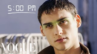 How Top Model Ludwig Wilsdorff Gets Runway Ready | Diary of a Model | Vogue