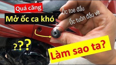 Cách mở bị toét đầu, ốc bị lờn, ốc bị tuôn đầu, bộ mở ốc dễ dàng hơn bao giờ hết |HTCom Channel